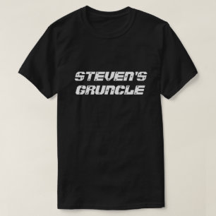 Funny "(Kindernaam) Gruncle" T-shirt