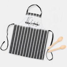 Funny Kiss de Cook Modern Humor Black White Grey