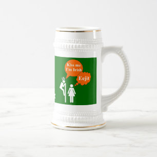 Funny kiss me Ik ben Iers Bierpul