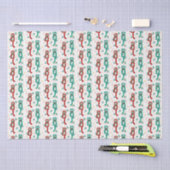 Funny Kit Kat met kerstpapier Tissuepapier (Craft)