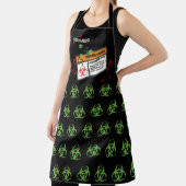 Funny Kitchen Biohazard Bruss Schort (Insitu)