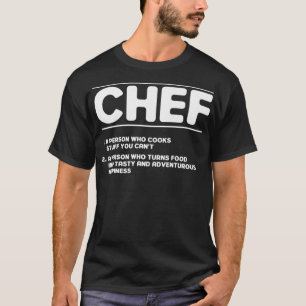 Funny Kitchen Chef Definition america T-shirt