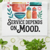 Funny Kitchen Towel Quote Dish Theedoek (Gevouwen)