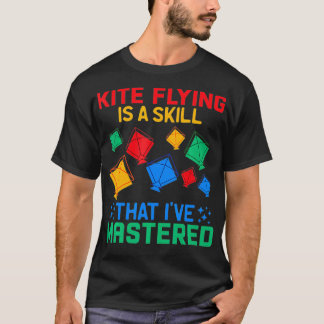 Funny Kite Flying T-shirt Kite Lovers Mannen Women