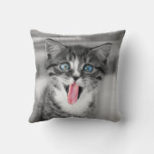 Funny Kitten Kussen (Achterkant)