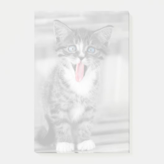 Funny Kitten Post-it® Notes (Voorkant)