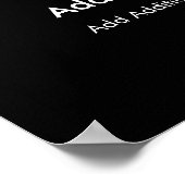 Funny Kitty Cat Face Poster (Hoek)