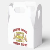 Funny Knee-chirurgie Bedankdoosjes (Geopend)