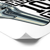 Funny Knee Replacement I'm Like 90% Human 10% Robo Poster (Hoek)