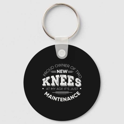 Funny Knee Surgery Proud Owner Of New Knees Gift  Sleutelhanger (Voorkant)