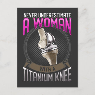 Funny Knee Surgery Recovery Hospital Briefkaart