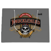 Funny Knucklehead Academy Skull Groot Cadeauzakje (Voorkant)