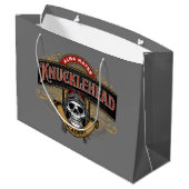 Funny Knucklehead Academy Skull Groot Cadeauzakje (Achterkant Gekanteld)
