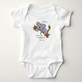 Funny Koala Hibernation - Sleepy Animal Quote for Romper
