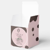 Funny Koe Boerderij Bedankdoosjes (Geopend)