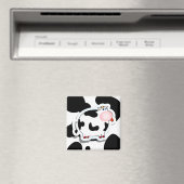 Funny Koe, magnetisch Magneet (Insitu (Vaatwasser))