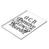 Funny Koe Notitieboek (Linkerzijde)