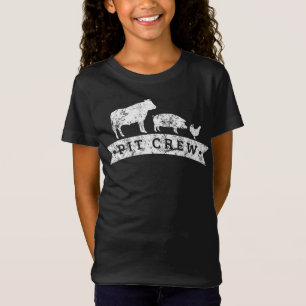 Funny Koe Pig Chicken Lovers Gift Funny BBQ Love T-shirt