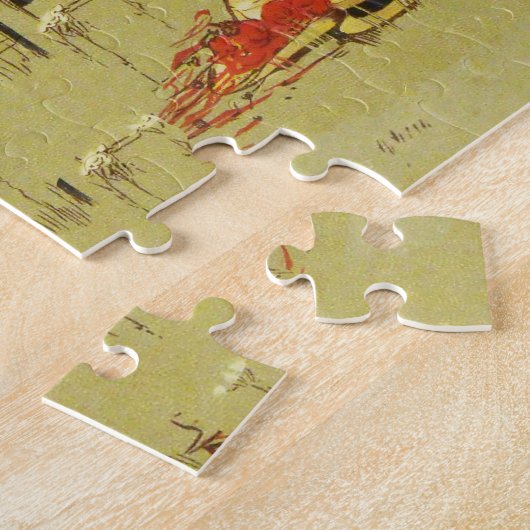 Funny koppel legpuzzel (Zijkant)