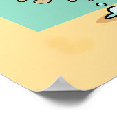 Funny Kraken Bathroom Poster (Hoek)