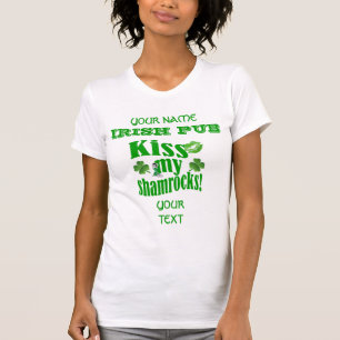 Funny kus mijn shamrocks St Patrick's T-shirt