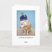 Funny Lab Vaderdag Kaart (Achterkant)