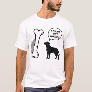 Funny Labrador Hond Pun T-Shirt - Ik Vond Deze Hum