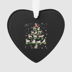 Funny Labrador Retriever Kerstboom Klassiek T-shir Ornament