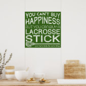 Funny Lacrosse Print Art Work (Keuken)