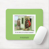 Funny Ladybug Cartoon op kwaliteit Funny Muismat (Met muis)