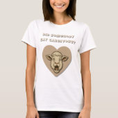 Funny Lamb Meat Lover Gift T-shirt (Voorkant)