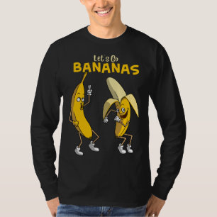 Funny Laten we Bananas Gift Kinder Boys Girls Cute T-shirt