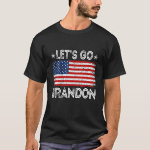 Funny Laten we Brandon T-shirt Lets gaan Brandon A