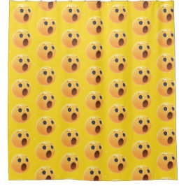 Funny Laughing Emoji Face Douchegordijn