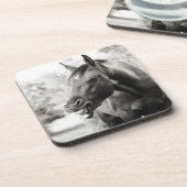 Funny Laughing Horse Drankjes Onderzetter (Linkerzijde)