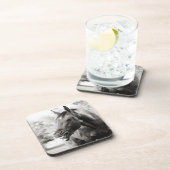 Funny Laughing Horse Drankjes Onderzetter (Rechterzijde)