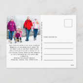 Funny Laughing Tout Le Chemin Carte Postale Photo (Dos)