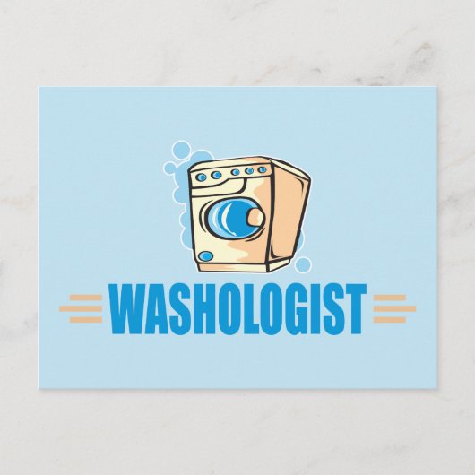 Funny Laundry Briefkaart (Voorkant)