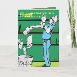 FUNNY LAVE CARTE POST L'A PERDU par Slipperywindow