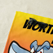 Funny Law Firm Version Beach Towel Strandlaken (In situ)