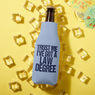 Funny Law School Afstuderen Vertrouw me dat ik een Flesjeskoeler