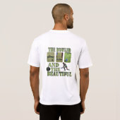 Funny Lawn Bowls Beauful Design T-shirt (Achterkant volledig)