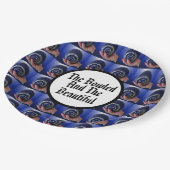 Funny Lawn Bowls Bowled Beauful Design Papieren Bordje (Gekanteld)