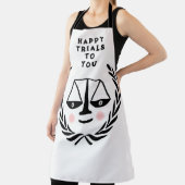 Funny Lawyer Adult Apron Schort (Insitu)