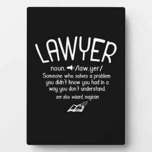 Funny Lawyer Definition Fotoplaat