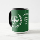 Funny Lawyer Gift Mok (Voorkant links)