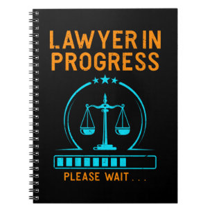 Funny Lawyer Loading Lawyer Afstuderen Notitieboek