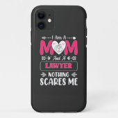 Funny Lawyer Mam, Lawyer Mam Funny Case-Mate iPhone Case (Achterkant)
