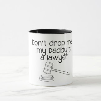 Funny Lawyer Mok Text, advocatencadeauidee