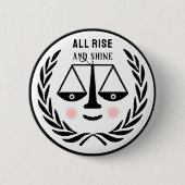 Funny Lawyer Novelty Gift Button (Voorkant)
